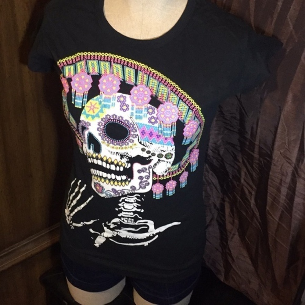 ❤️Mexican Catrina Top